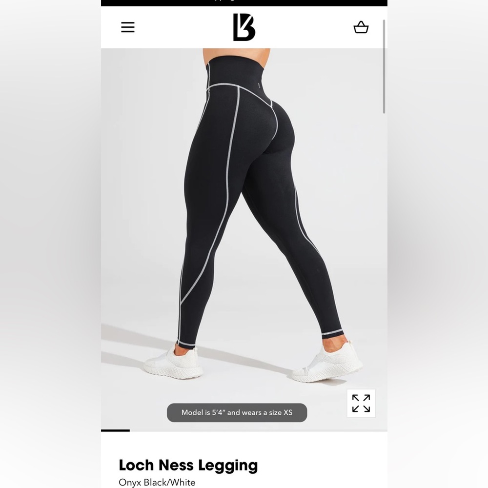 BuffBunny Loch Ness Leggings Onyx Black
